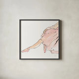 Lets Dance I by Chris Paschke. Shown in a sleek black glass frame for a contemporary gallery look. Available as an archival giclee rolled canvas, fine art paper, or poster print. SKU 95424a.