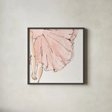 Lets Dance II by Chris Paschke. Shown in a sleek black glass frame for a contemporary gallery look. Available as an archival giclee rolled canvas, fine art paper, or poster print. SKU 95425a.