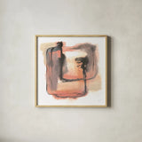 Life Squared I by Chris Paschke. Shown in a natural wood glass frame for a timeless modern aesthetic. Available as an archival giclee rolled canvas, fine art paper, or poster print. SKU 70675a.