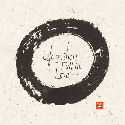 Life is Short by Chris Paschke. SKU 1398a. Archival Giclee Fine art print for wall decor.