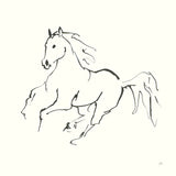 Line Horse III by Chris Paschke. SKU 62491a. Archival Giclee Fine art print for wall decor.
