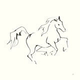 Line Horse V by Chris Paschke. SKU 62493a. Archival Giclee Fine art print for wall decor.