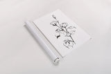 Line Rosebuds by Chris Paschke. shown as a rolled paper print. Available as archival giclee rolled canvas, fine art paper, or poster print. SKU 64194h.