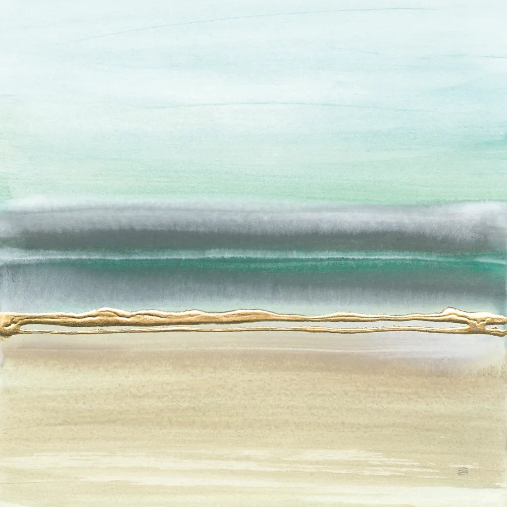 Linear Emerald I by Chris Paschke. SKU 75445a. Archival Giclee Fine art print for wall decor.