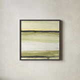 Lines in the Sand BWG by Chris Paschke. Shown in a sleek black glass frame for a contemporary gallery look. Available as an archival giclee rolled canvas, fine art paper, or poster print. SKU 57003a.