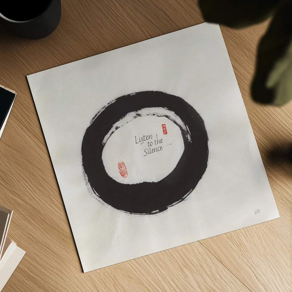 Listen To The Sile by Chris Paschke. Shown as a detailed flat fine art print, highlighting archival giclee quality. Available as an archival giclee rolled canvas, fine art paper, or poster print. SKU 39138a.