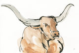 Longhorn I by Chris Paschke. SKU 53313i. Archival Giclee Fine art print for wall decor.