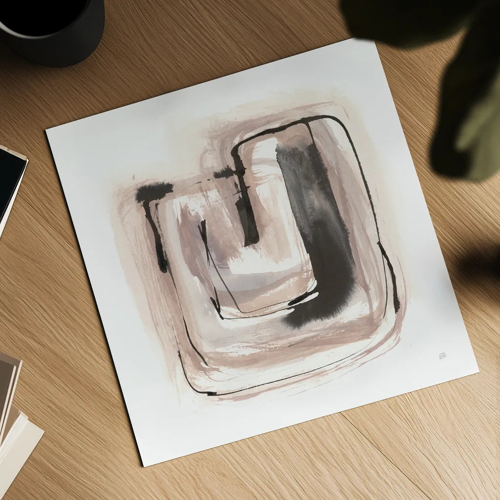 Lost in Squares IV by Chris Paschke. Shown as a detailed flat fine art print, highlighting archival giclee quality. Available as an archival giclee rolled canvas, fine art paper, or poster print. SKU 70674a.