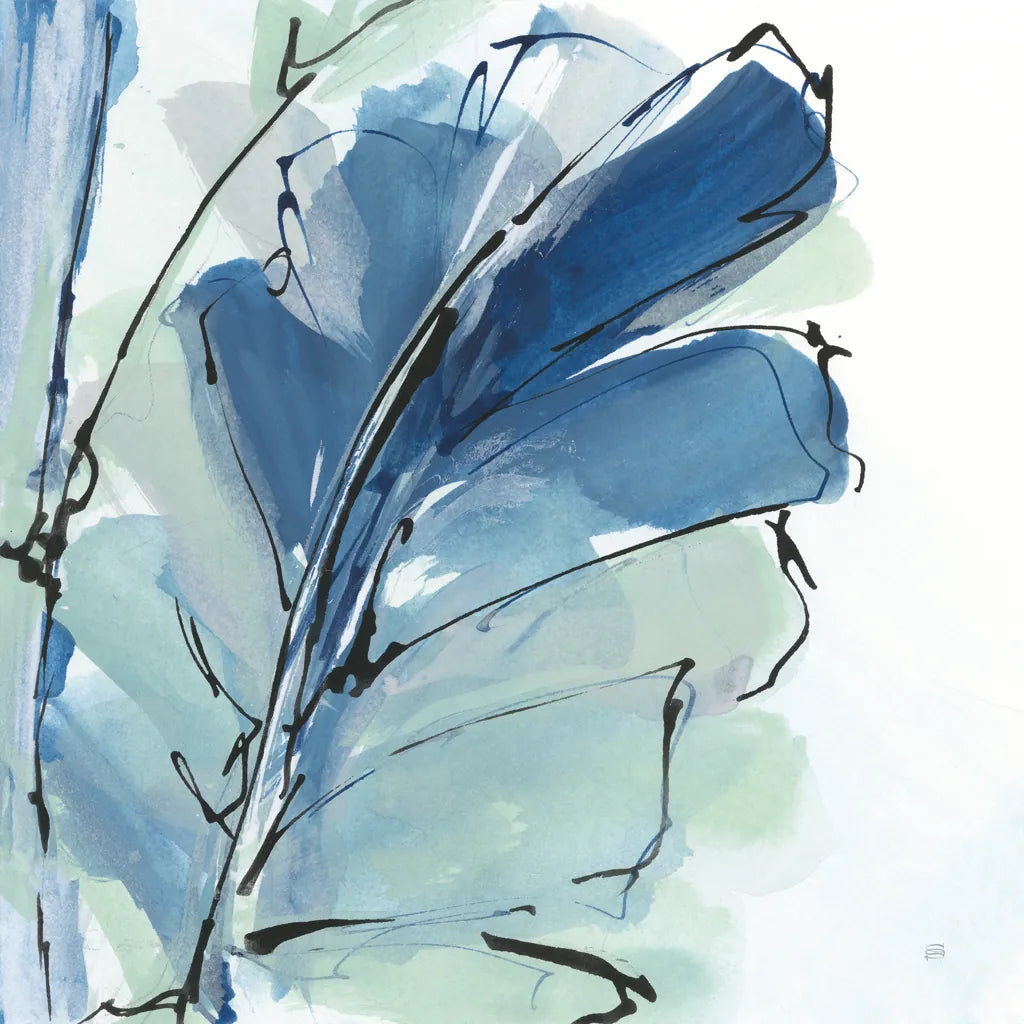 Luxe Banana Leaf II by Chris Paschke. SKU 84577a. Archival Giclee Fine art print for wall decor.