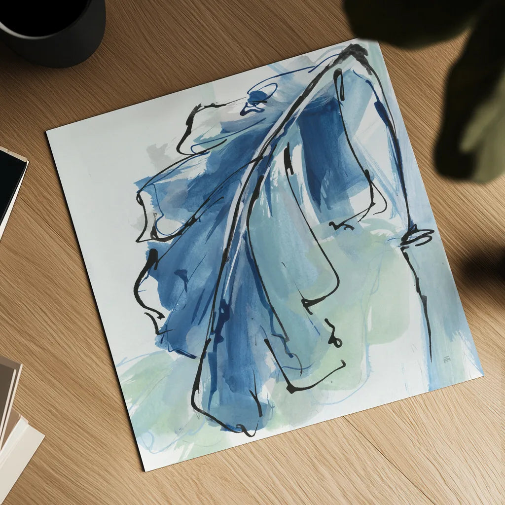 Luxe Banana Leaf III by Chris Paschke. Shown as a detailed flat fine art print, highlighting archival giclee quality. Available as an archival giclee rolled canvas, fine art paper, or poster print. SKU 84578a.