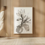 Magnolia I by Chris Paschke. shown as over sized large wall art. Available as an archival giclee rolled canvas, fine art paper, or poster print. SKU 74366h.