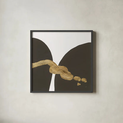 Makeover II by Chris Paschke. Shown in a sleek black glass frame for a contemporary gallery look. Available as an archival giclee rolled canvas, fine art paper, or poster print. SKU 94382a.