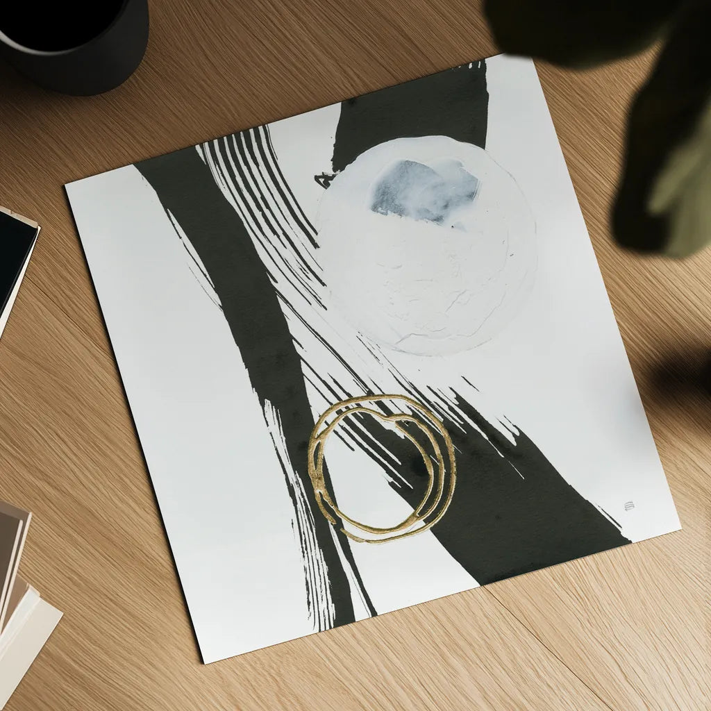 Many Moons II by Chris Paschke. Shown as a detailed flat fine art print, highlighting archival giclee quality. Available as an archival giclee rolled canvas, fine art paper, or poster print. SKU 82405a.