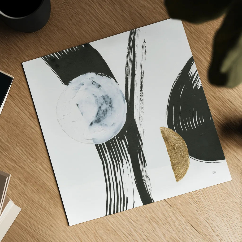 Many Moons IV by Chris Paschke. Shown as a detailed flat fine art print, highlighting archival giclee quality. Available as an archival giclee rolled canvas, fine art paper, or poster print. SKU 82407a.