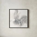 Marble Grey I by Chris Paschke. Shown in a sleek black glass frame for a contemporary gallery look. Available as an archival giclee rolled canvas, fine art paper, or poster print. SKU 92785a.