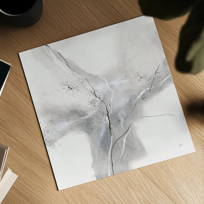 Marble Grey III by Chris Paschke. Shown as a detailed flat fine art print, highlighting archival giclee quality. Available as an archival giclee rolled canvas, fine art paper, or poster print. SKU 92787a.