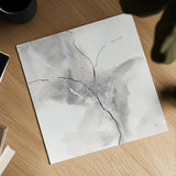 Marble Grey IV by Chris Paschke. Shown as a detailed flat fine art print, highlighting archival giclee quality. Available as an archival giclee rolled canvas, fine art paper, or poster print. SKU 92788a.