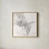 Marble Grey IV by Chris Paschke. Shown in a natural wood glass frame for a timeless modern aesthetic. Available as an archival giclee rolled canvas, fine art paper, or poster print. SKU 92788a.