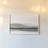 Marbled Gray I by Chris Paschke. shown as a paper print in a white frame. Available as a archival giclee rolled canvas, fine art paper, or poster print. SKU 71868i.