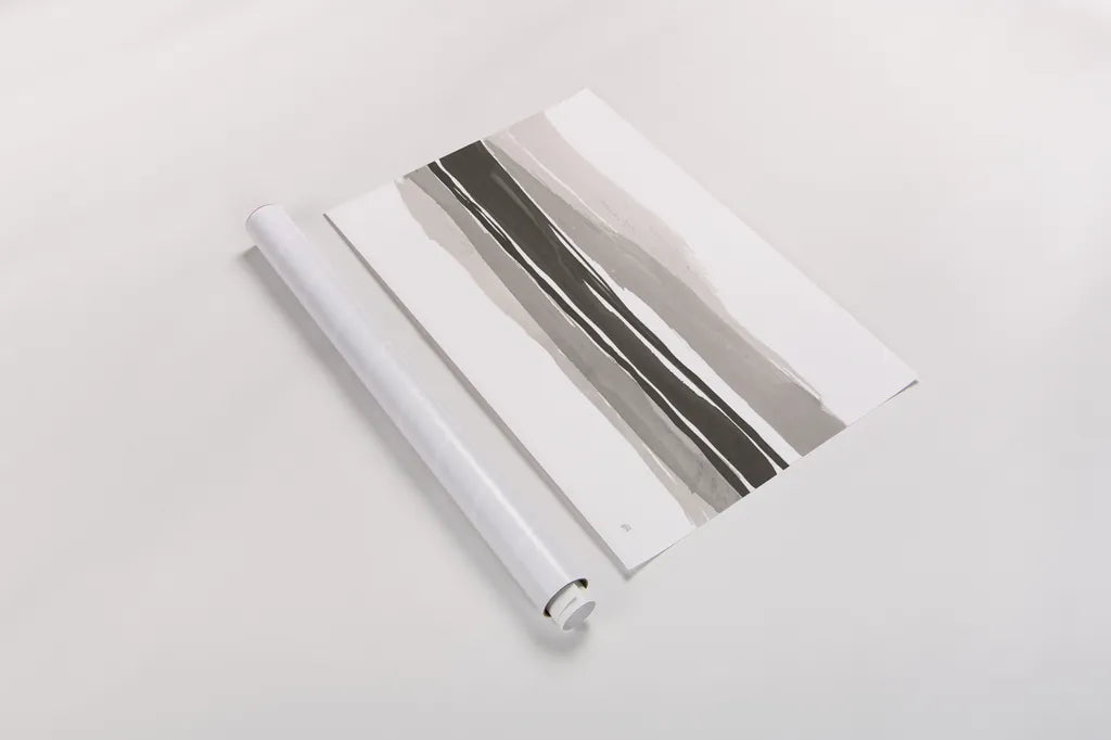 Marbled Gray II by Chris Paschke. shown as a rolled paper print. Available as archival giclee rolled canvas, fine art paper, or poster print. SKU 71869i.