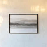 Marbled Gray II by Chris Paschke. shown as a paper print in a black flame. Available as a archival giclee rolled canvas, fine art paper, or poster print. SKU 71869i.