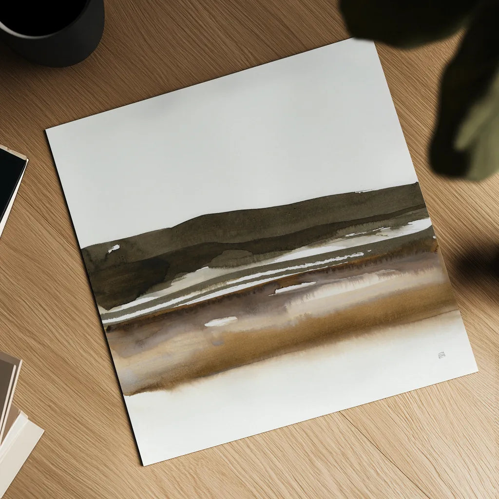 Marsh II by Chris Paschke. Shown as a detailed flat fine art print, highlighting archival giclee quality. Available as an archival giclee rolled canvas, fine art paper, or poster print. SKU 78536a.