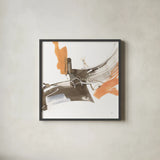 Melody I by Chris Paschke. Shown in a sleek black glass frame for a contemporary gallery look. Available as an archival giclee rolled canvas, fine art paper, or poster print. SKU 73095a.