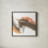 Melody III by Chris Paschke. Shown in a sleek black glass frame for a contemporary gallery look. Available as an archival giclee rolled canvas, fine art paper, or poster print. SKU 73097a.