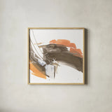 Melody III by Chris Paschke. Shown in a natural wood glass frame for a timeless modern aesthetic. Available as an archival giclee rolled canvas, fine art paper, or poster print. SKU 73097a.