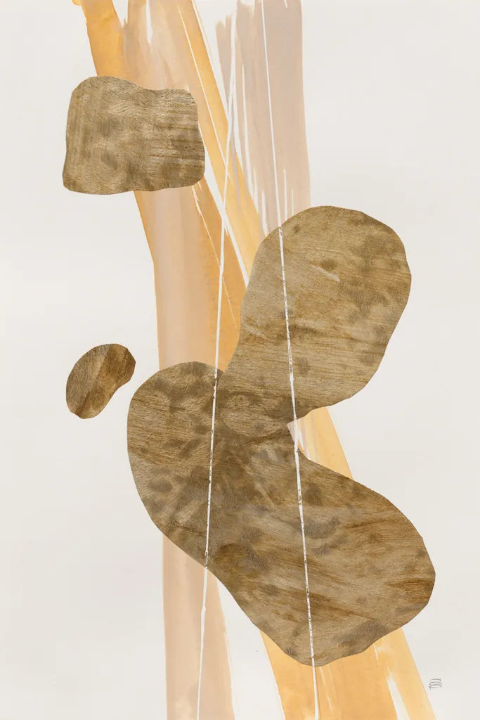 Metallic Texture Tall I by Chris Paschke. SKU 94776h. Archival Giclee Fine art print for wall decor.