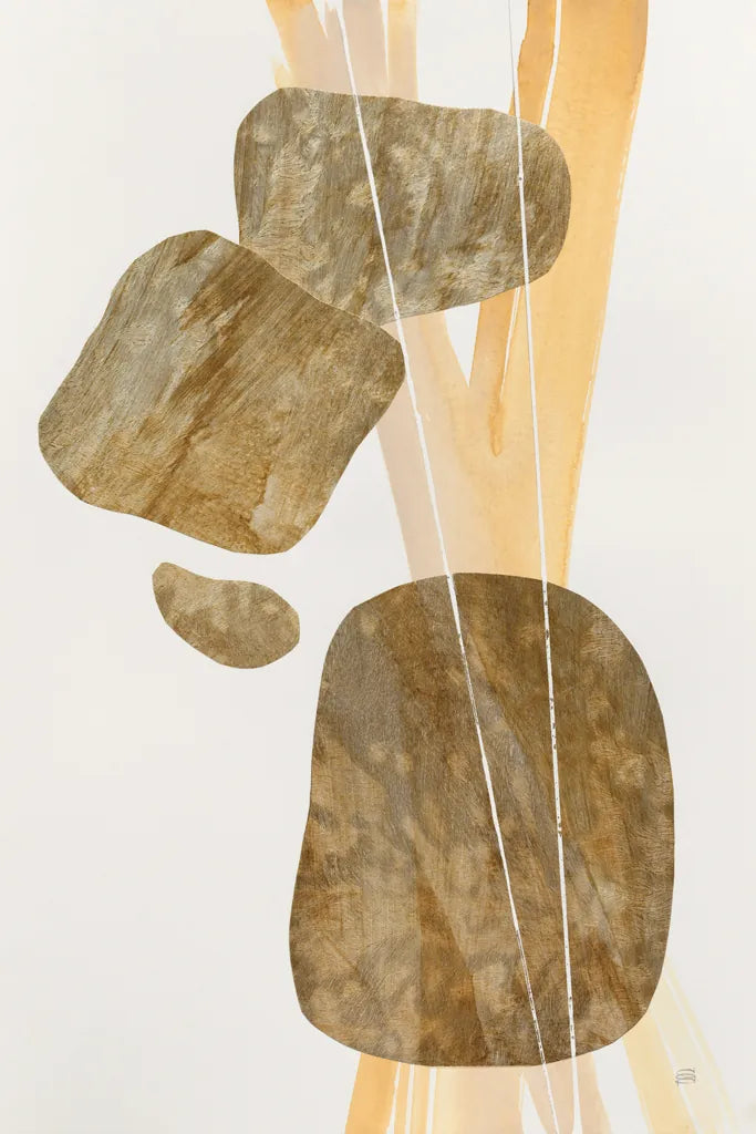 Metallic Texture Tall III by Chris Paschke. SKU 94778h. Archival Giclee Fine art print for wall decor.