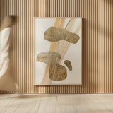 Metallic Texture Tall IV by Chris Paschke. shown as over sized large wall art. Available as an archival giclee rolled canvas, fine art paper, or poster print. SKU 94779h.