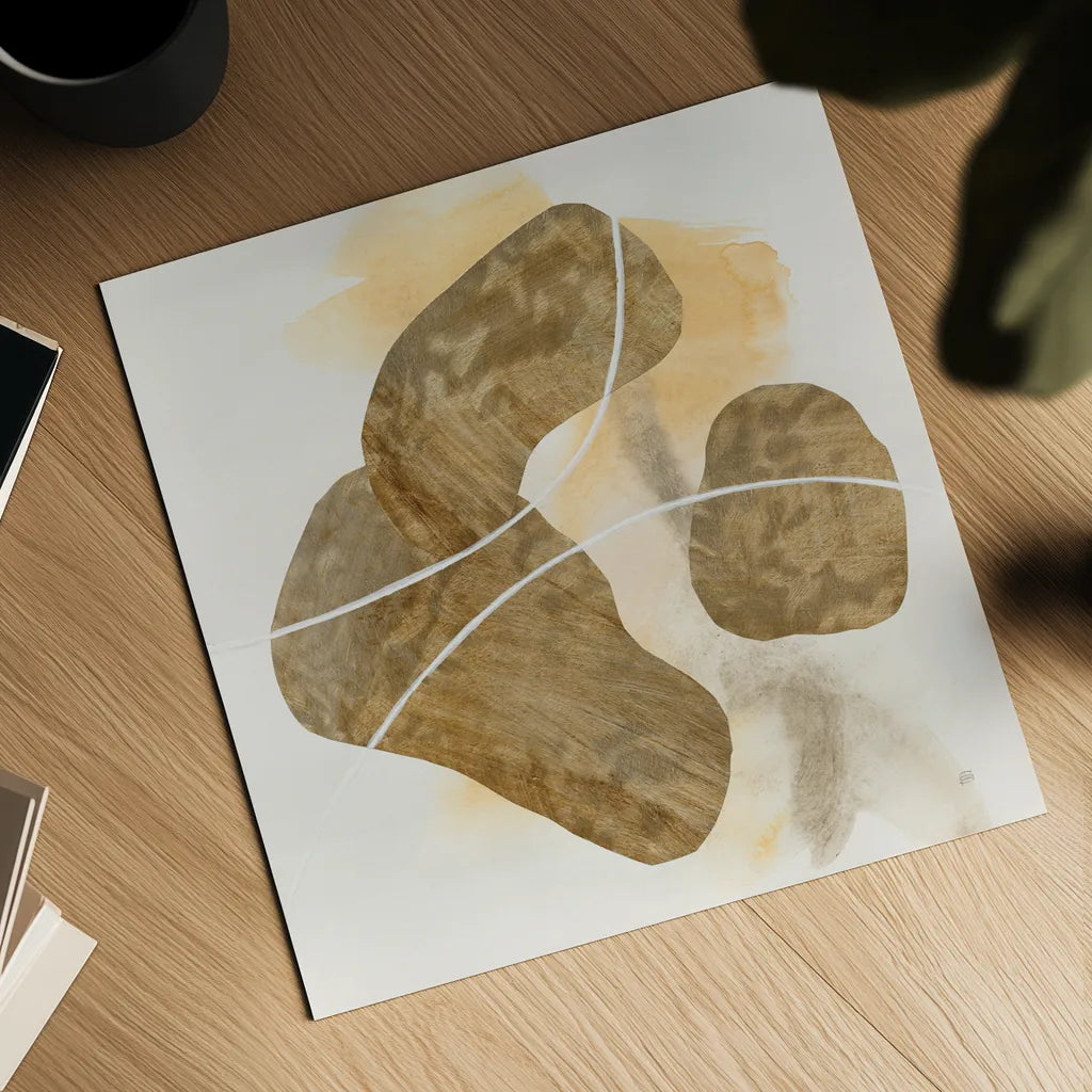 Metallic Textures III by Chris Paschke. Shown as a detailed flat fine art print, highlighting archival giclee quality. Available as an archival giclee rolled canvas, fine art paper, or poster print. SKU 94782a.