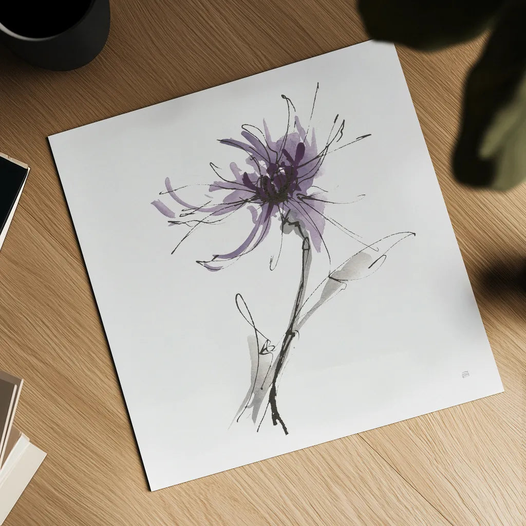 Midnight Mum I by Chris Paschke. Shown as a detailed flat fine art print, highlighting archival giclee quality. Available as an archival giclee rolled canvas, fine art paper, or poster print. SKU 91434a.