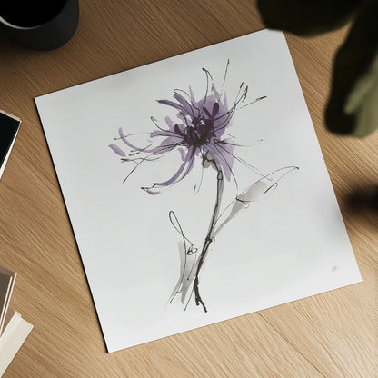 Midnight Mum I by Chris Paschke. Shown as a detailed flat fine art print, highlighting archival giclee quality. Available as an archival giclee rolled canvas, fine art paper, or poster print. SKU 91434a.