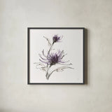 Midnight Mum III by Chris Paschke. Shown in a sleek black glass frame for a contemporary gallery look. Available as an archival giclee rolled canvas, fine art paper, or poster print. SKU 91436a.