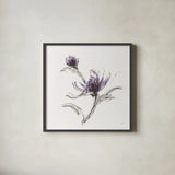 Midnight Mum IV by Chris Paschke. Shown in a sleek black glass frame for a contemporary gallery look. Available as an archival giclee rolled canvas, fine art paper, or poster print. SKU 91437a.