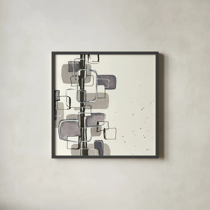 Mind Games I by Chris Paschke. Shown in a sleek black glass frame for a contemporary gallery look. Available as an archival giclee rolled canvas, fine art paper, or poster print. SKU 32521a.