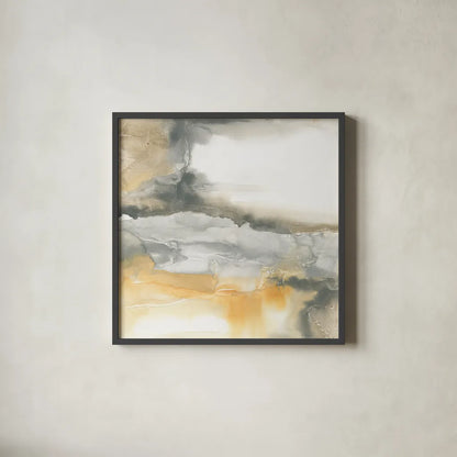 Minerals I by Chris Paschke. Shown in a sleek black glass frame for a contemporary gallery look. Available as an archival giclee rolled canvas, fine art paper, or poster print. SKU 22567a.