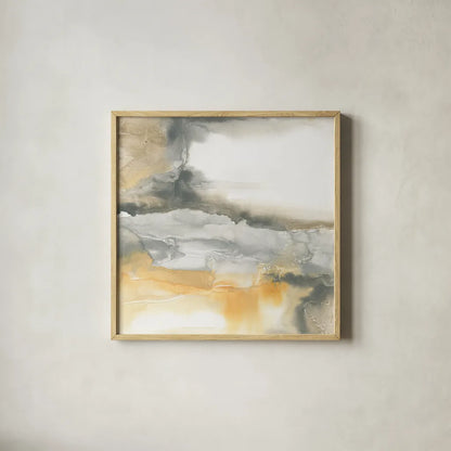 Minerals I by Chris Paschke. Shown in a natural wood glass frame for a timeless modern aesthetic. Available as an archival giclee rolled canvas, fine art paper, or poster print. SKU 22567a.