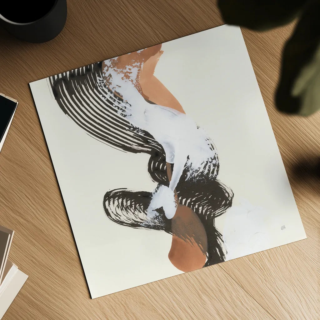 Mixed Modern II by Chris Paschke. Shown as a detailed flat fine art print, highlighting archival giclee quality. Available as an archival giclee rolled canvas, fine art paper, or poster print. SKU 84550a.