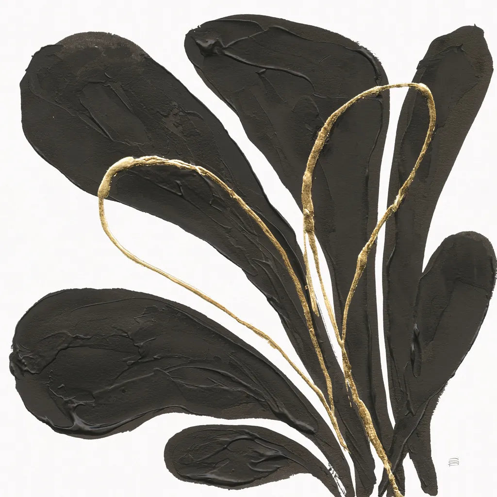 Mod Leaves I by Chris Paschke. SKU 98225a. Archival Giclee Fine art print for wall decor.