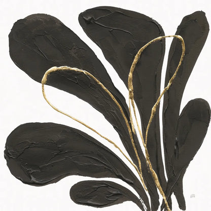 Mod Leaves I by Chris Paschke. SKU 98225a. Archival Giclee Fine art print for wall decor.