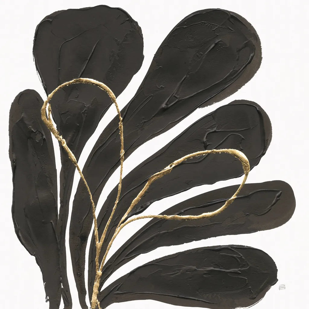 Mod Leaves II by Chris Paschke. SKU 98226a. Archival Giclee Fine art print for wall decor.