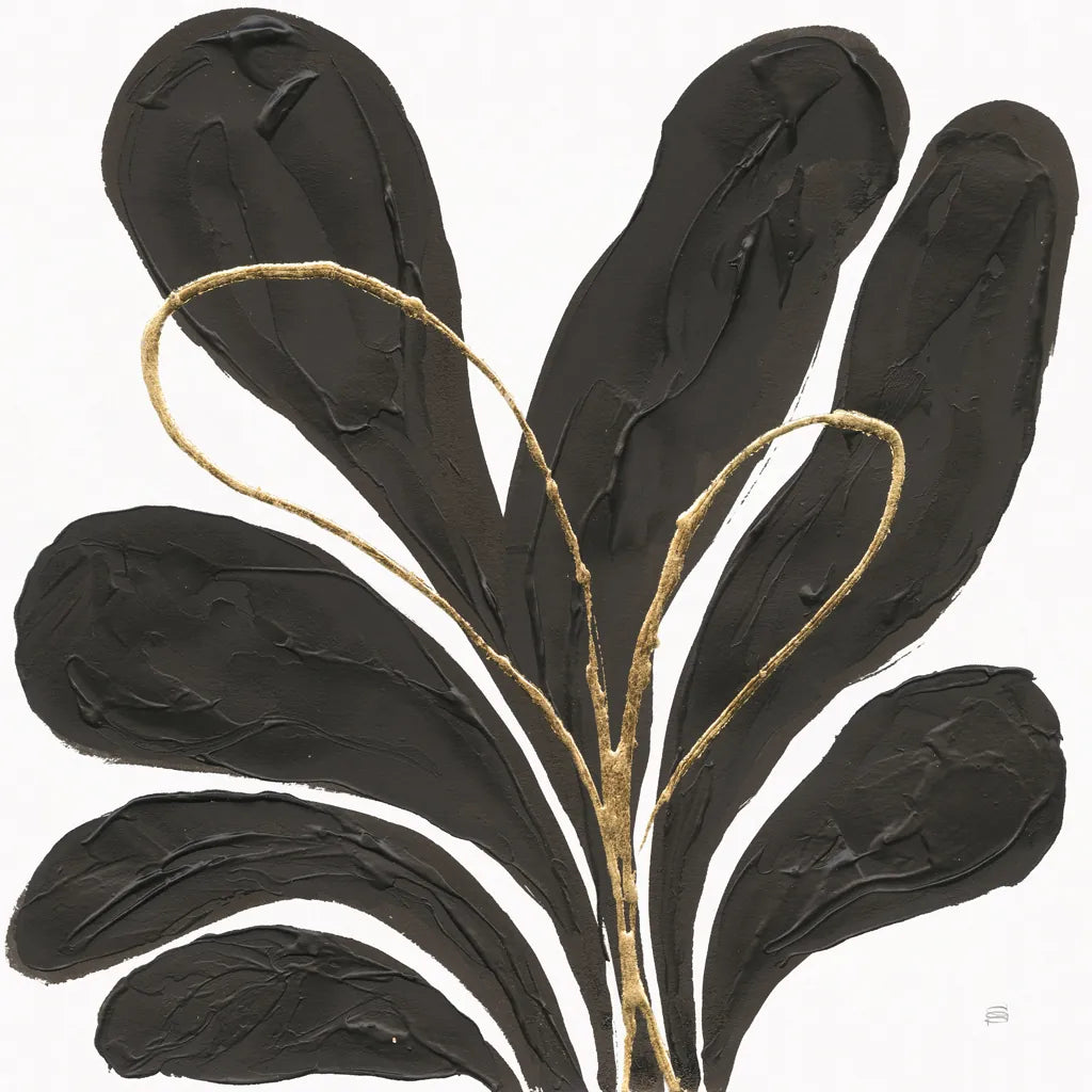 Mod Leaves III by Chris Paschke. SKU 98227a. Archival Giclee Fine art print for wall decor.