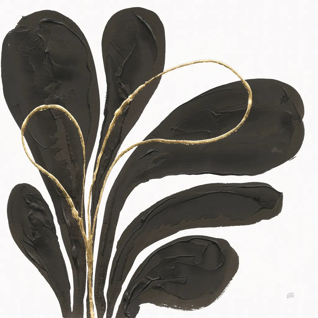 Mod Leaves IV by Chris Paschke. SKU 98228a. Archival Giclee Fine art print for wall decor.