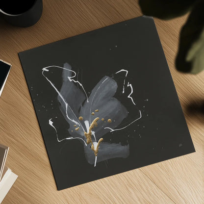 Modern Flower III by Chris Paschke. Shown as a detailed flat fine art print, highlighting archival giclee quality. Available as an archival giclee rolled canvas, fine art paper, or poster print. SKU 73075a.