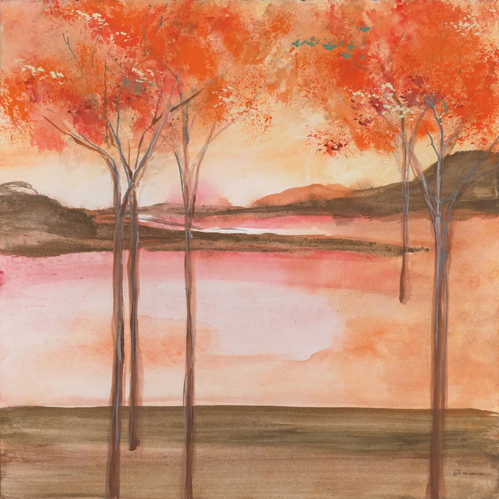 Mountain Meadow I by Chris Paschke. SKU 23954a. Archival Giclee Fine art print for wall decor.