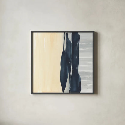 Musings I by Chris Paschke. Shown in a sleek black glass frame for a contemporary gallery look. Available as an archival giclee rolled canvas, fine art paper, or poster print. SKU 83787a.