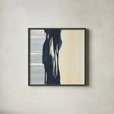 Musings II by Chris Paschke. Shown in a sleek black glass frame for a contemporary gallery look. Available as an archival giclee rolled canvas, fine art paper, or poster print. SKU 83788a.